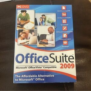 OfficeSuite‎ 2009 PC DVD Word Excel Compatible Software Productivity